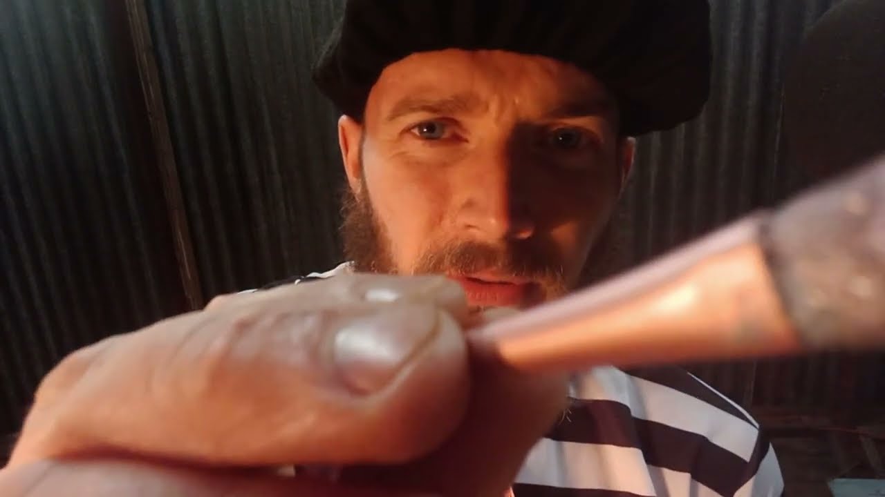 ASMR Roleplay | French Artist 🎨 Does Your Makeup 💄