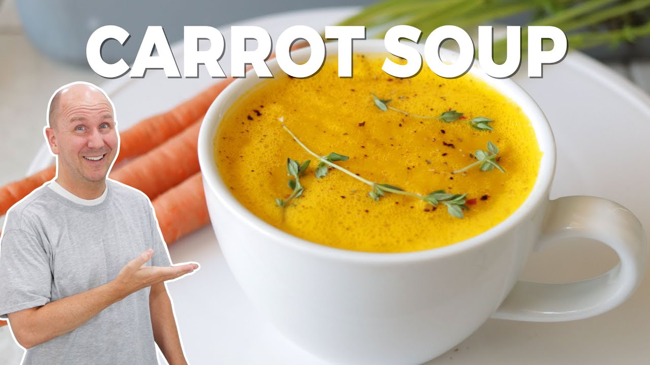 How to Make Carrot Soup in a Vitamix or on the Stovetop
