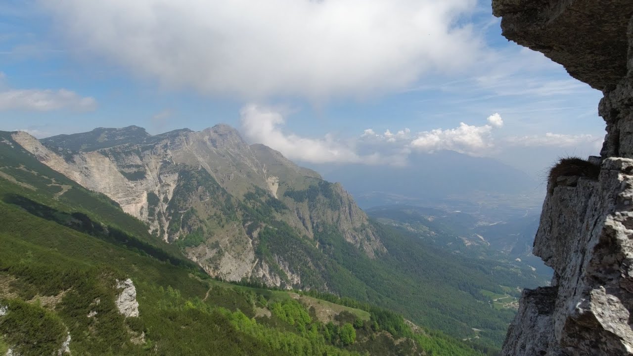 MONTE CORNETTO di FOLGARIA - Sentiero GENTILINI anello da Folgaria