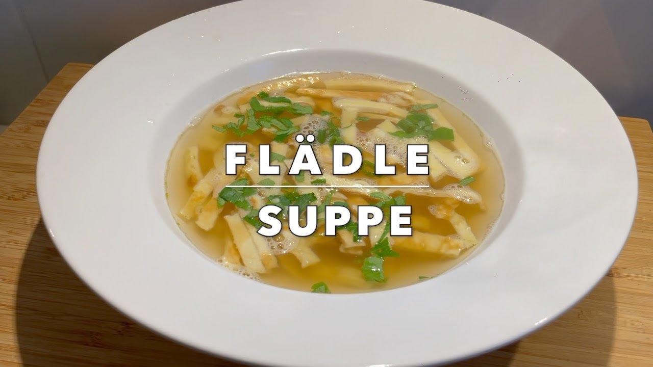 Fl&auml;dle Suppe einfach, schnell und lecker