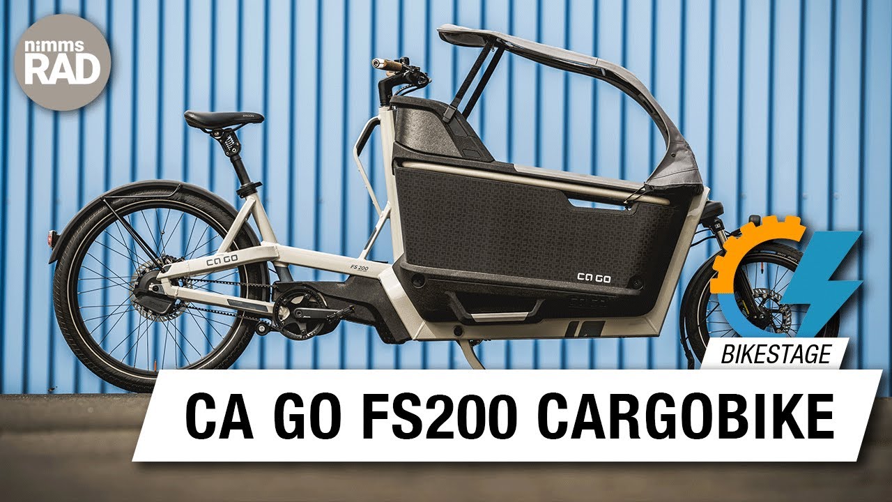 Ca Go FS 200 – Sicheres E-Lastenrad mit Fahrzeugkabine | Bikestage 2022