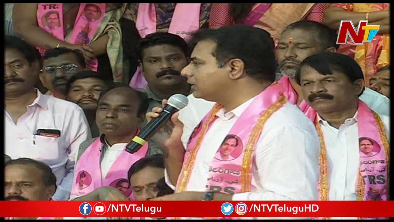 KTR Speech At TRS 18th Formation Day Celebrations at Telangana Bhavan | NTV