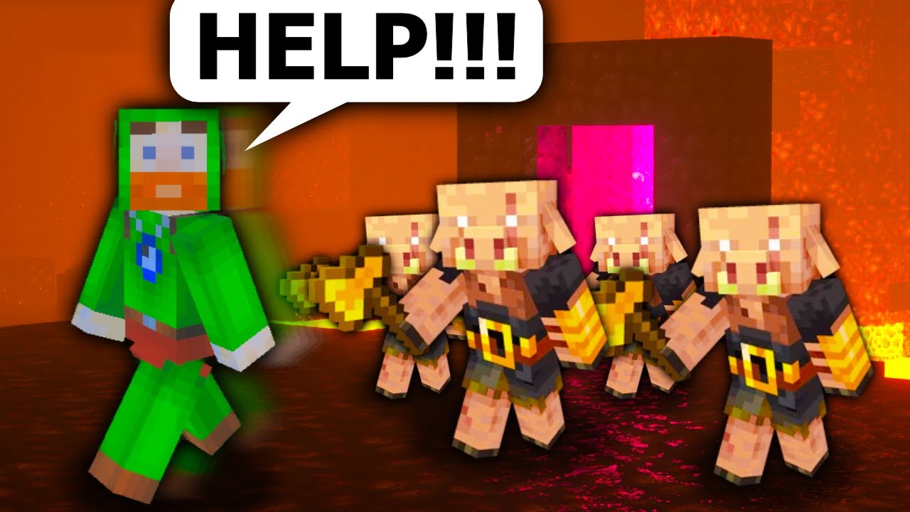 Can we escaping from spawning in the NETHER!!!