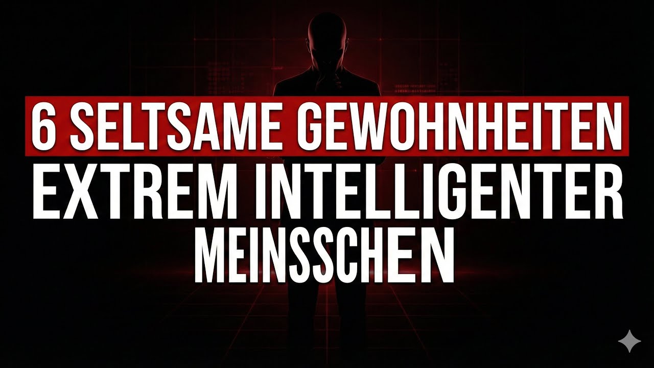 6 Seltsame Gewohnheiten , die dich SOFORT intelligenter machen -DopaDisziplin 