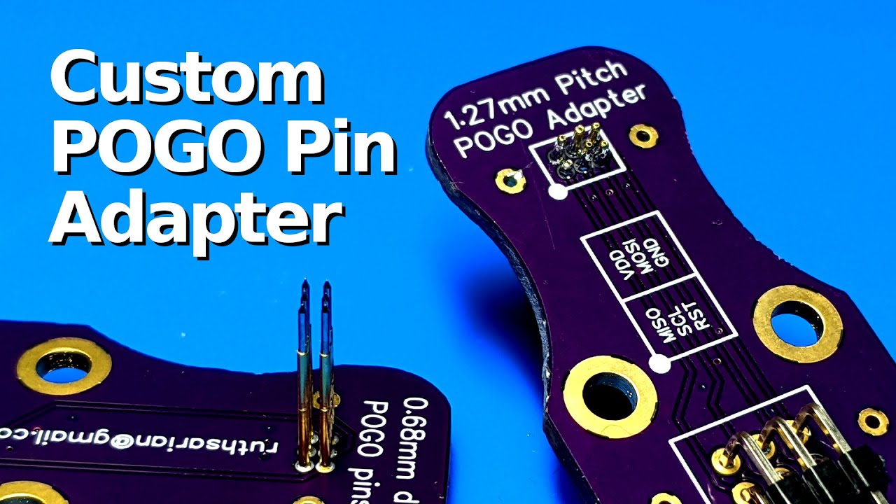 Адаптер POGO Pin для программирования микроконтроллеров