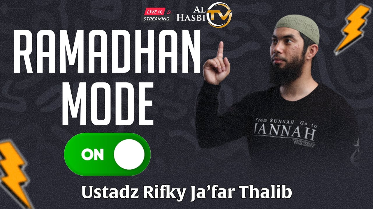 RAMADHAN MODE ON - USTADZ RIFKY JA'FAR THALIB  - MASJID TAQWA BATUR