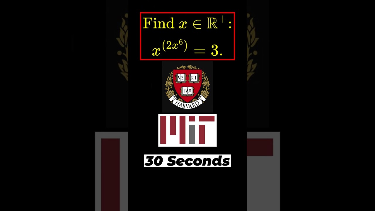 Harvard MIT Challenge You To Solve This!