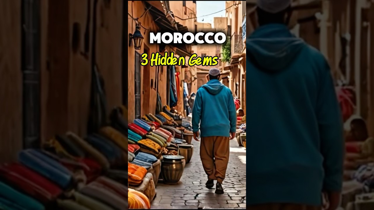 Secret Morocco: 3 Hidden Gems You Won't Find in aGuidebook #Shorts #moroccovlog