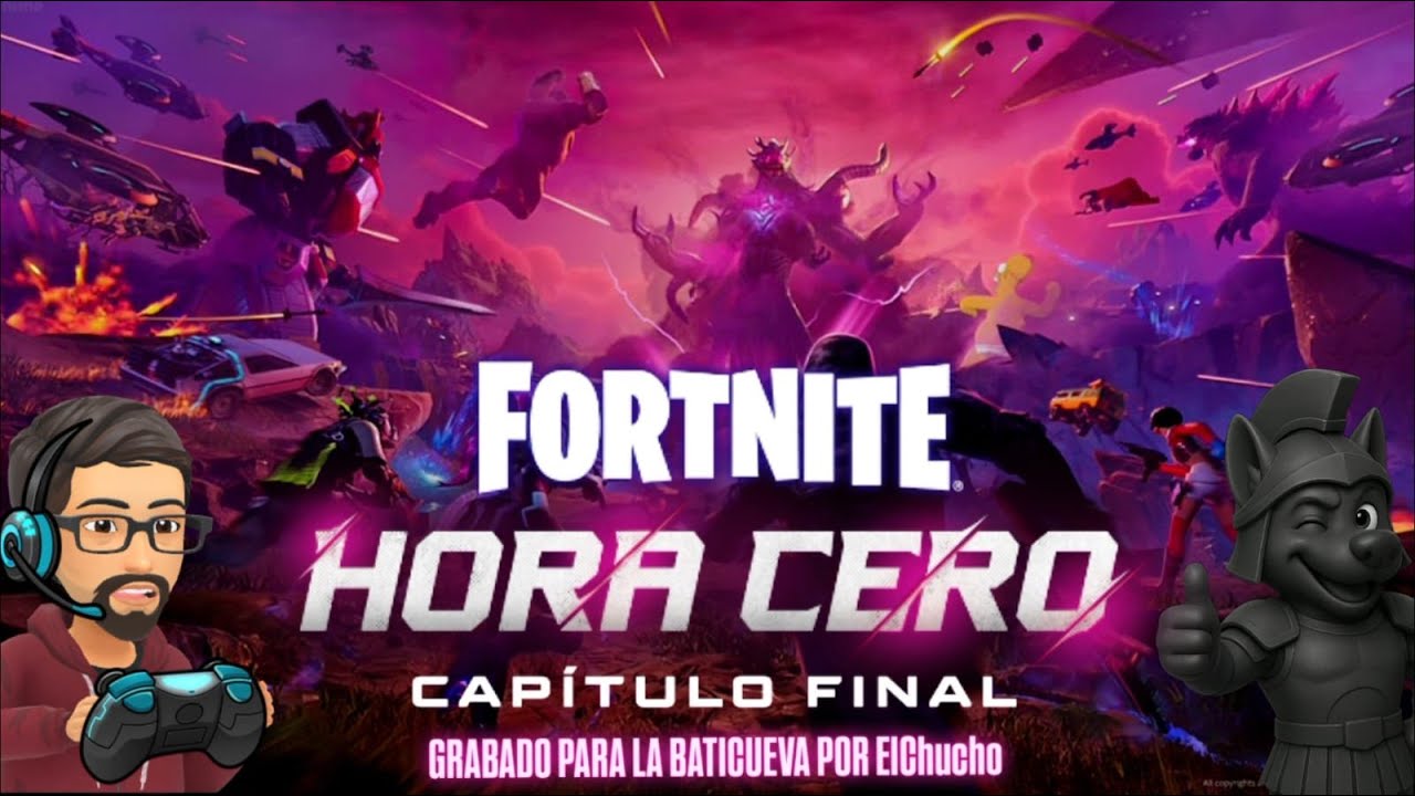 HORA CERO - Evento final Capítulo 6 de FORTNITE - @ElChucho1993 ha salvado la isla de batalla!