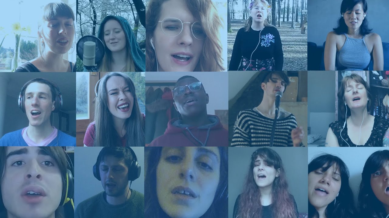 A Virtual Choir in quarantine sing Florence + The Machine