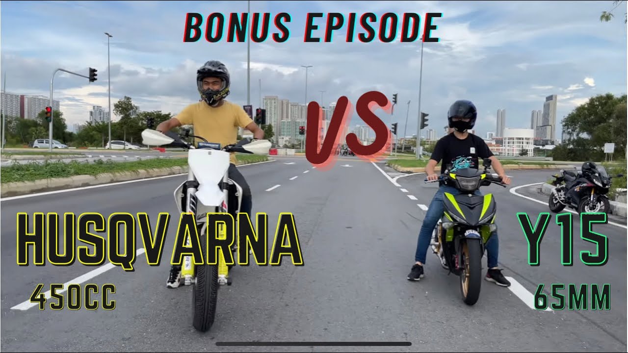 Y15zr (65mm) vs Husqvarna FS450 | Fiq TAK PUAS | Bonus Episode