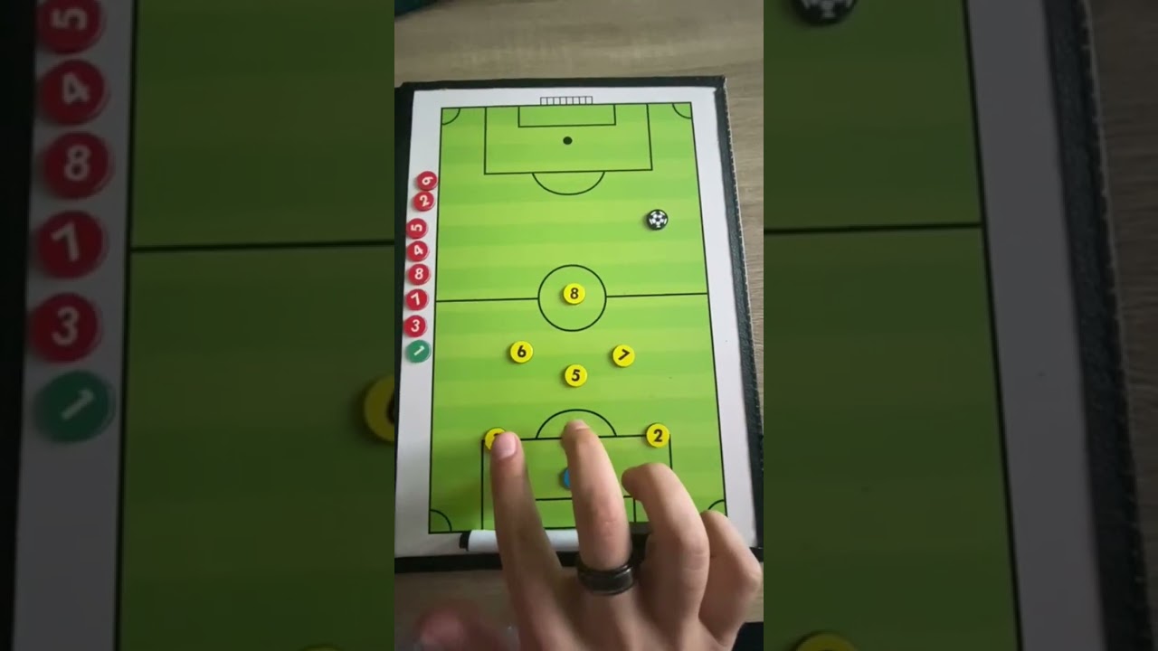 Jouer en 3-3-1 transition - Foot à 8