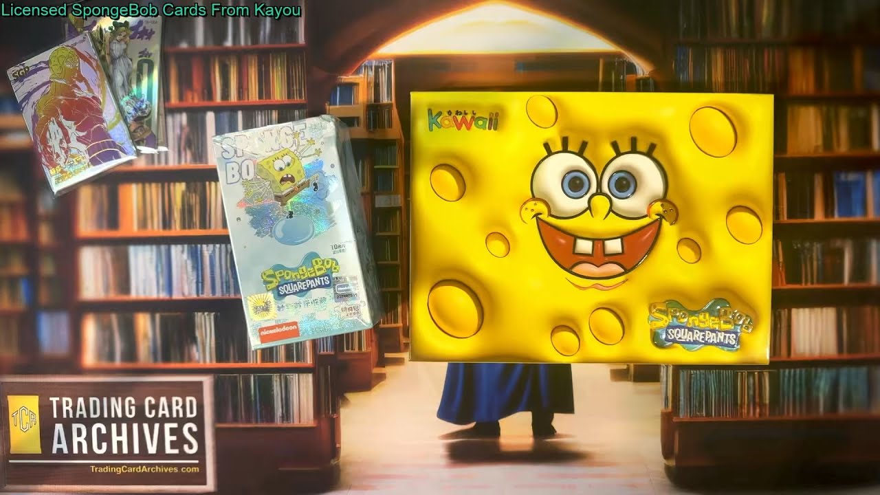 💵💰🦀 New Licensed #spongebob Trading Cards?! 🌈🙌🌈 Kayou Made an Official Set and it's AWESOME 🤩
