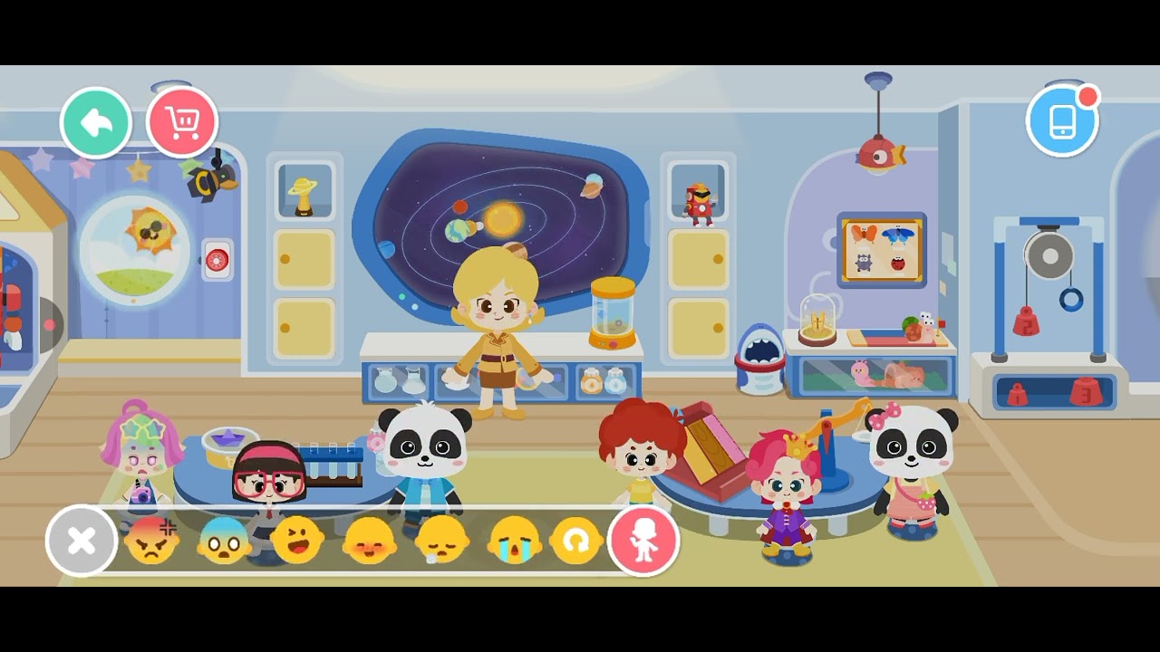 kiki dan miumiu sekolah yuk mengintip tertawa kecil | babybus kota duniaku 