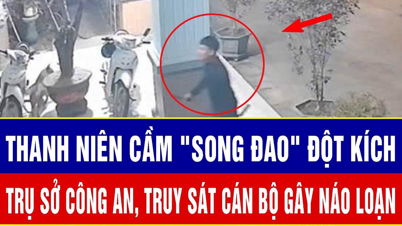 Điểm nóng:Thanh niên 9X cầm 