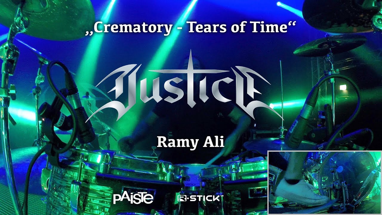 Crematory - Tears of Time (Cover) | Justice - Ramy Ali live @ Strohofer Geiselwind | Drumcam