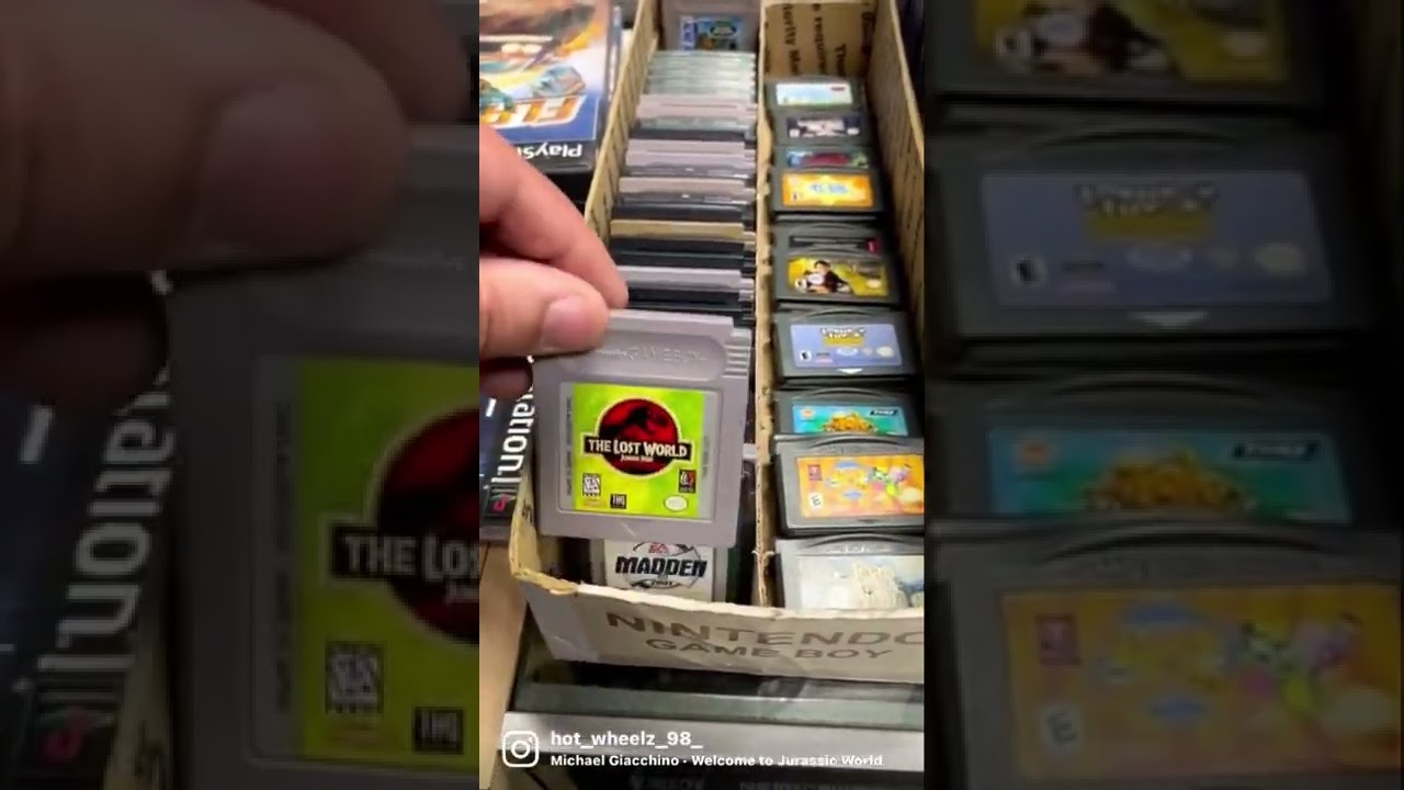 Gameboy Jurassic Park￼