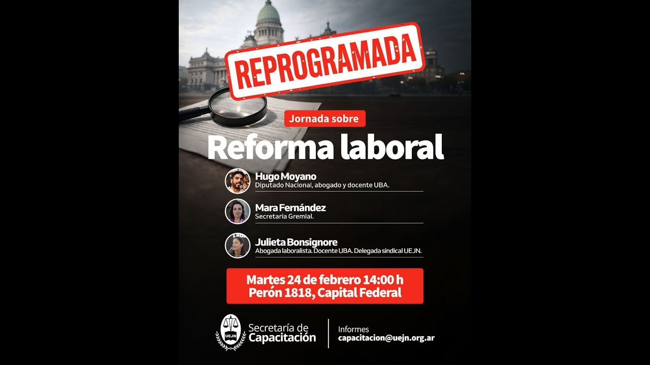 Jornada de Reforma laboral