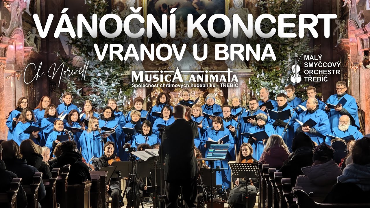 V&aacute;nočn&iacute; koncert | Musica animata 3. 1. 2026, kostel Narozen&iacute; Panny Marie, Vranov u Brna