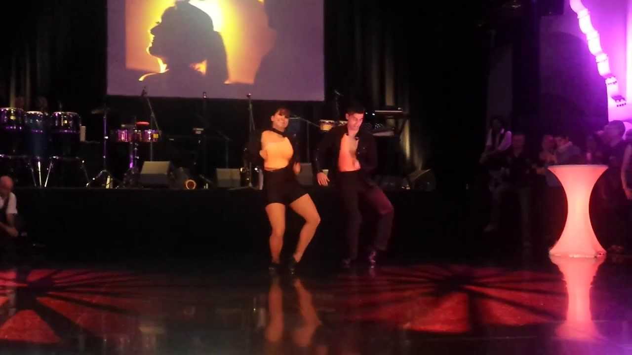 Manu y Anja. Salsa Gala Jena 2013, Germany. Salsa Perform (Salsa Inovation) Salsa show