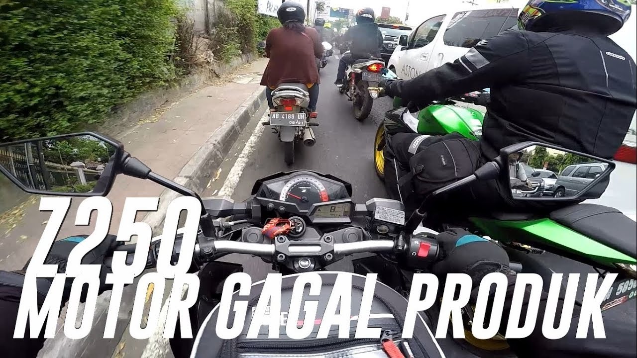 Z250 ITU MOTOR GAGAL PRODUK!