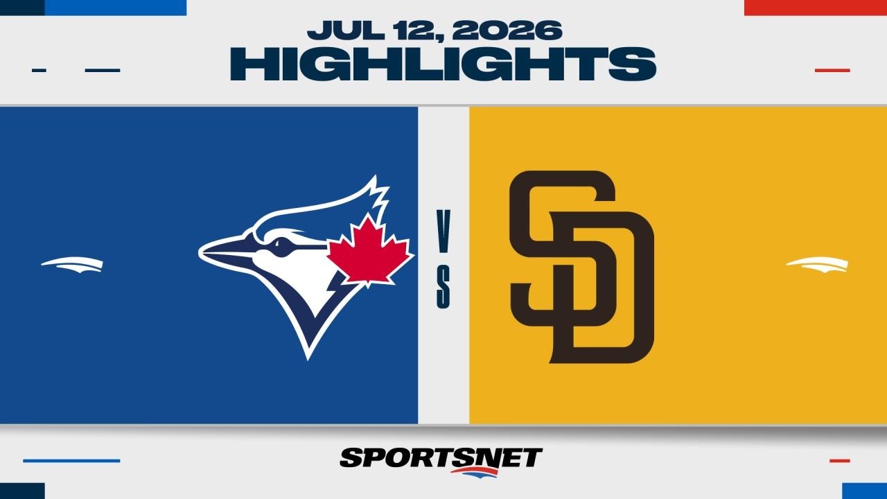 MLB Highlights | Blue Jays vs. Padres - July 12, 2026