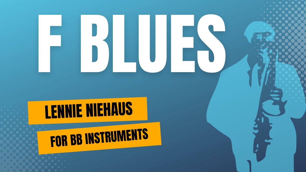 SUONA SUBITO Blues in F for Bb Instruments ➡️ Base + spartito per Sassofono
