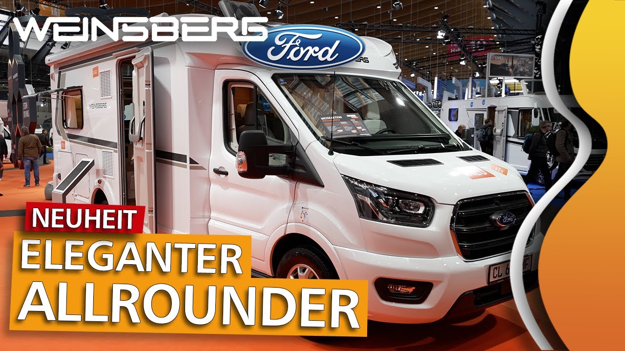 WEINSBERG CARALOFT 650 MF | JETZT auch auf FORD TRANSIT! | CMT Stuttgart | Wohnmobil Vorstellung