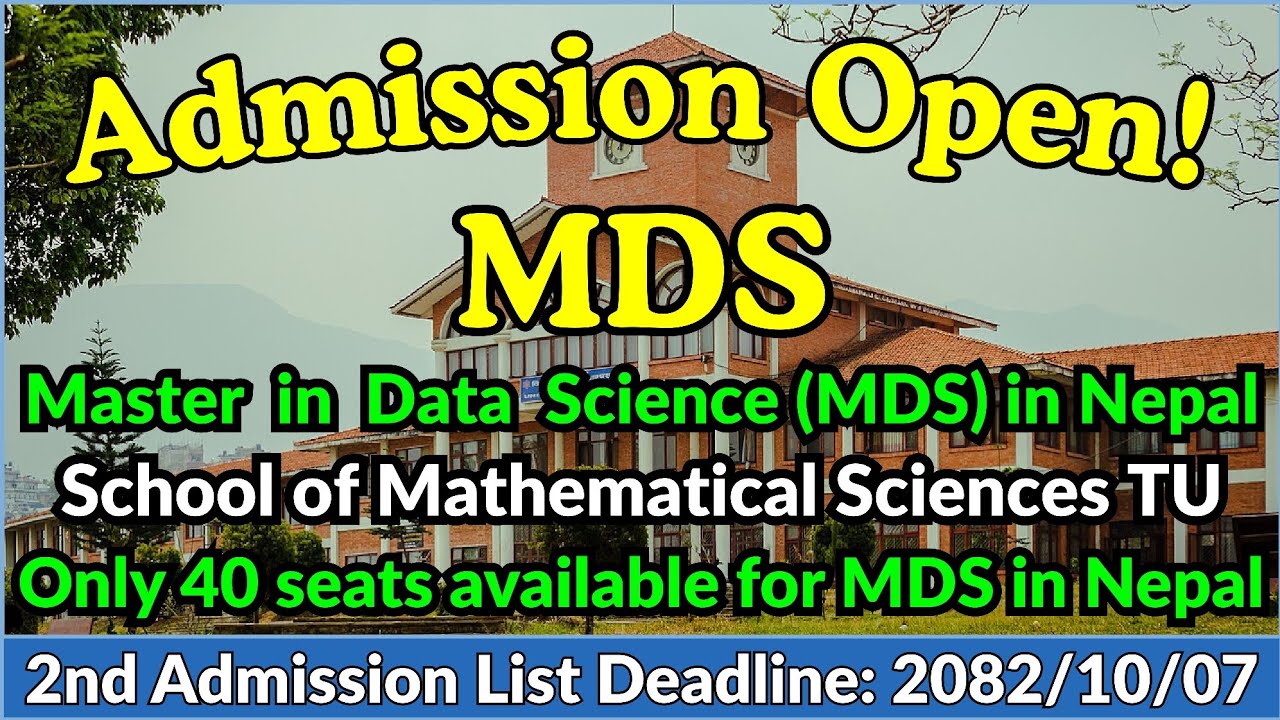 Master in Data Science in Nepal | Master in Data Science (MDS) Admission in Tribhuvan University