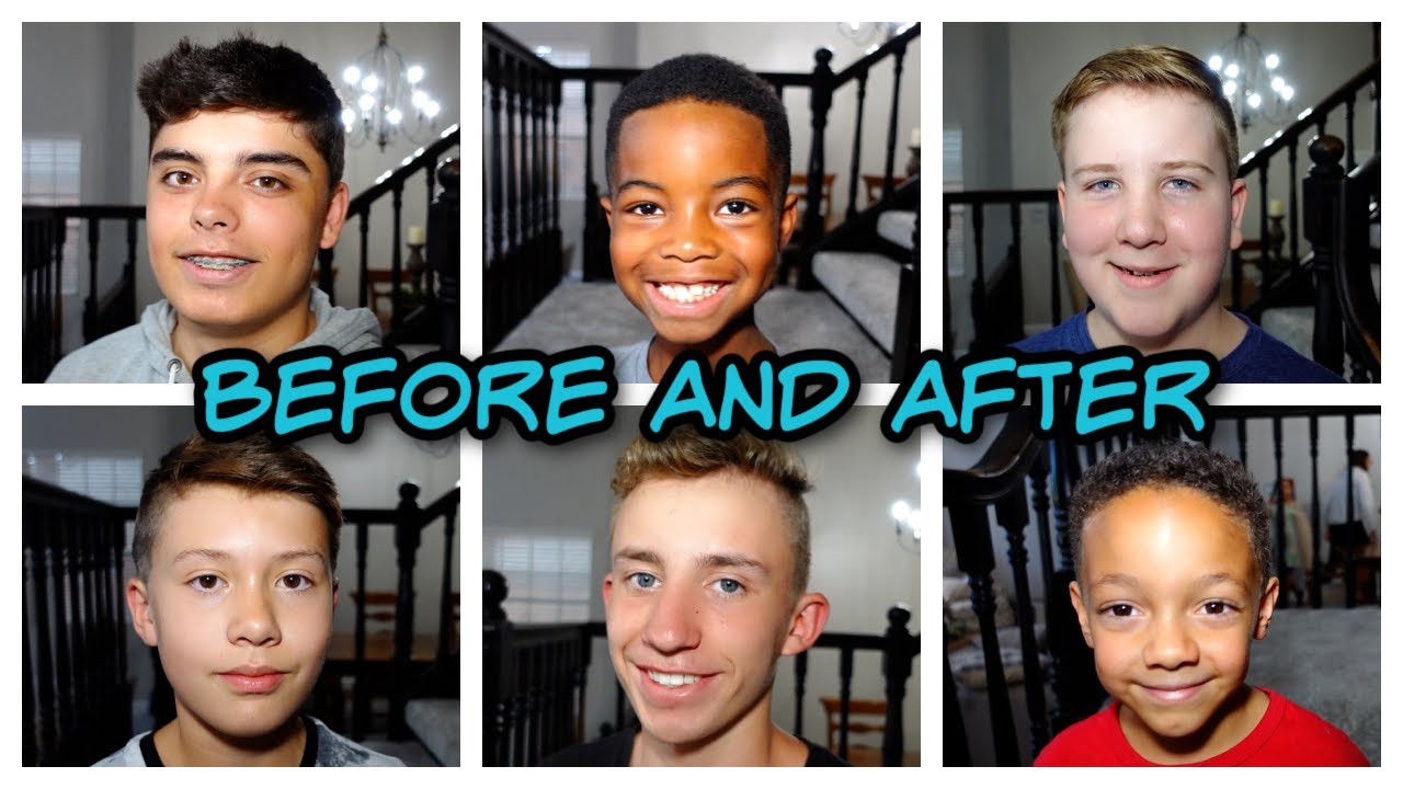Before And After Boy Haircuts | We Are Having Problems Again!