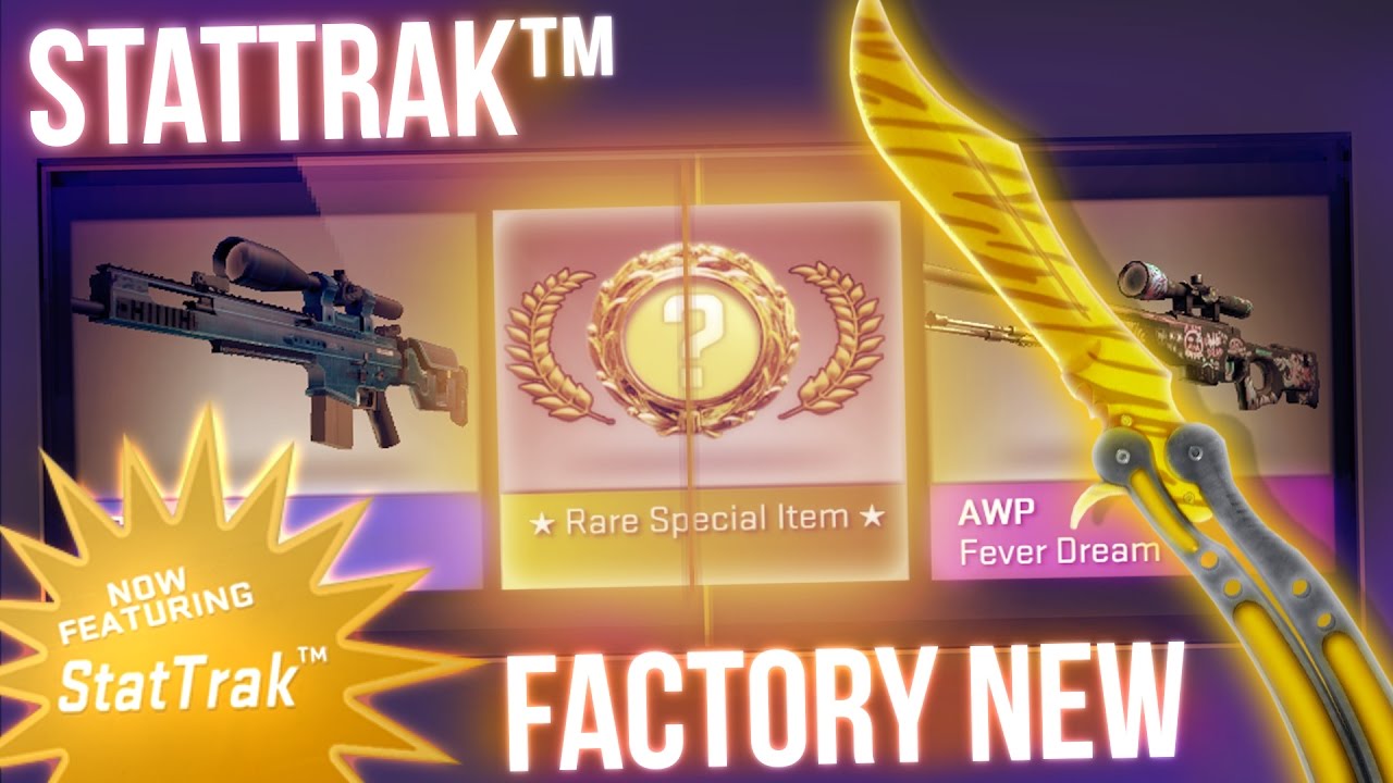 CS:GO STATTRAK BUTTERFLY TIGER TOOTH UNBOXING