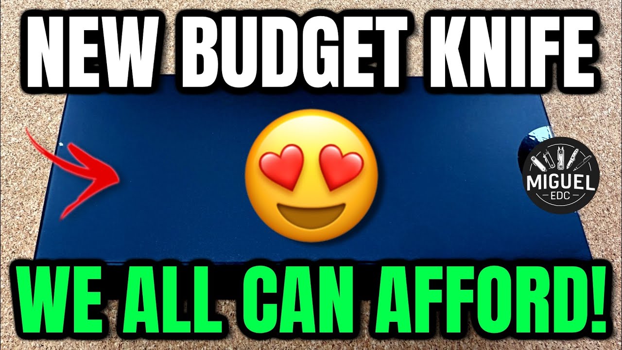 Prepare To Be Blown Away By This Incredible NEW Budget EDC Folding Knife! - CJRB Bowie Pyrite