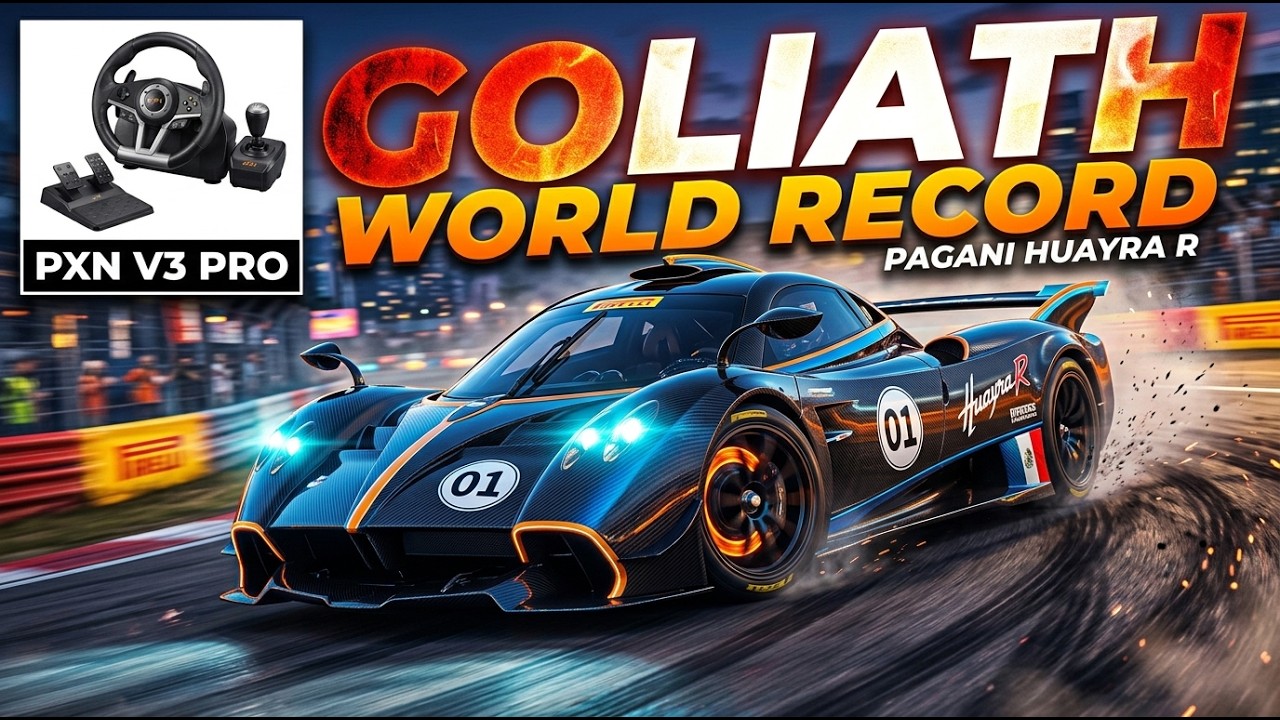 Forza Horizon 6 - Huayra R Pagani | Goliath Race Steering Wheel Gameplay