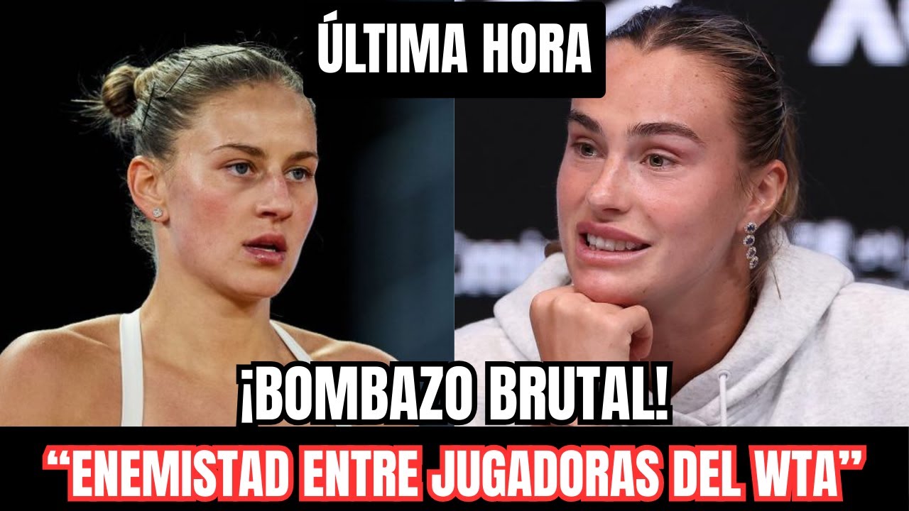 🚨NADIE ESPERABA este DESPRECIO a Aryna Sabalenka por Parte de una Jugadora de la WTA