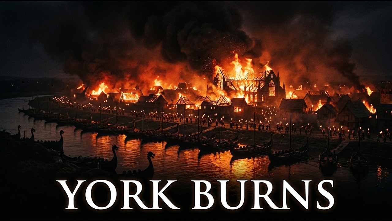 The Night 10,000 Vikings Burned England's Second City (York, 866)