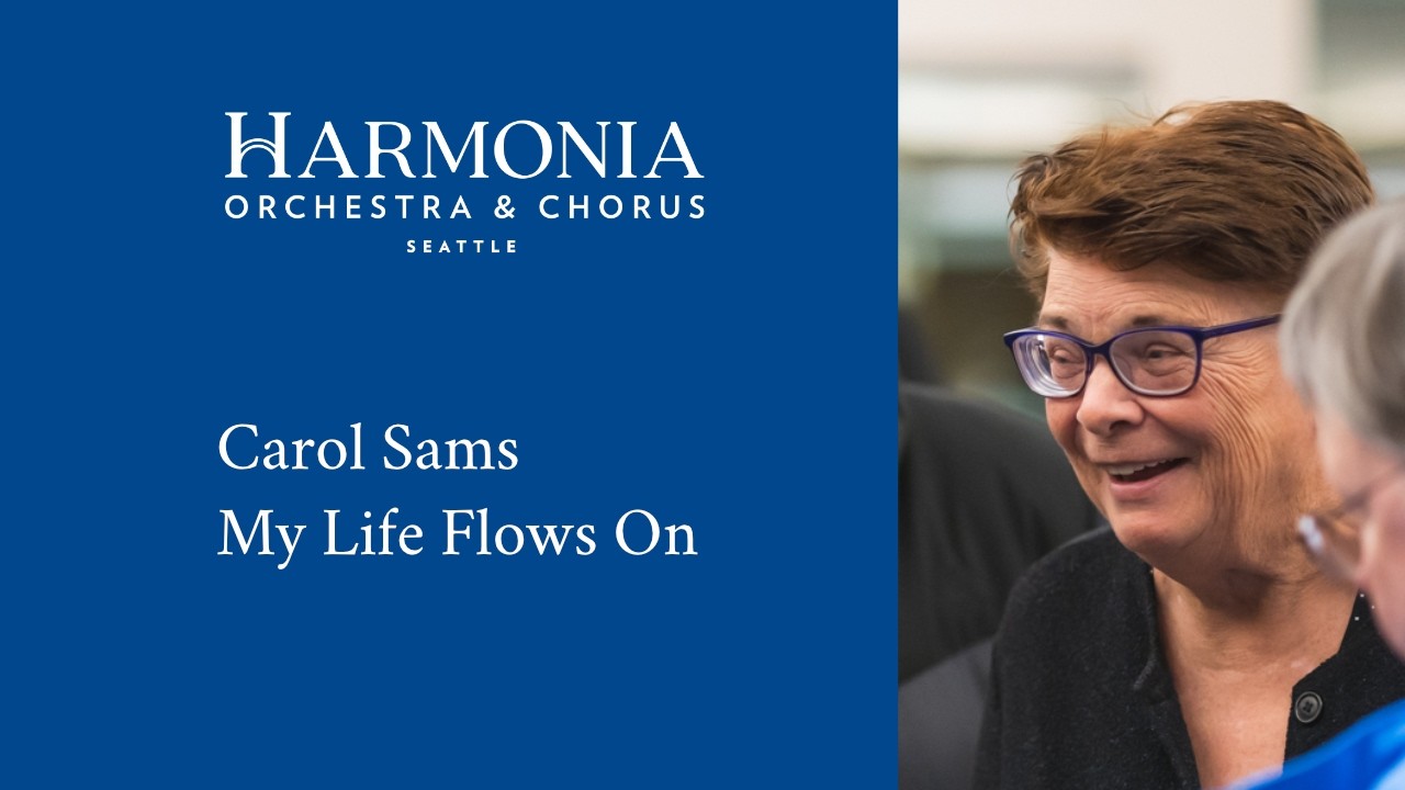 Carol Sams, My Life Flows On