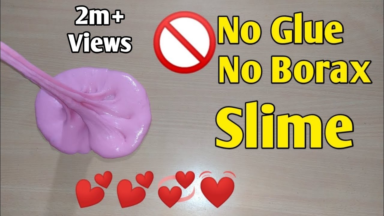 How To Make Slime Without Glue Or Borax l How To Make Slime With Flour and Salt l No Glue Slime