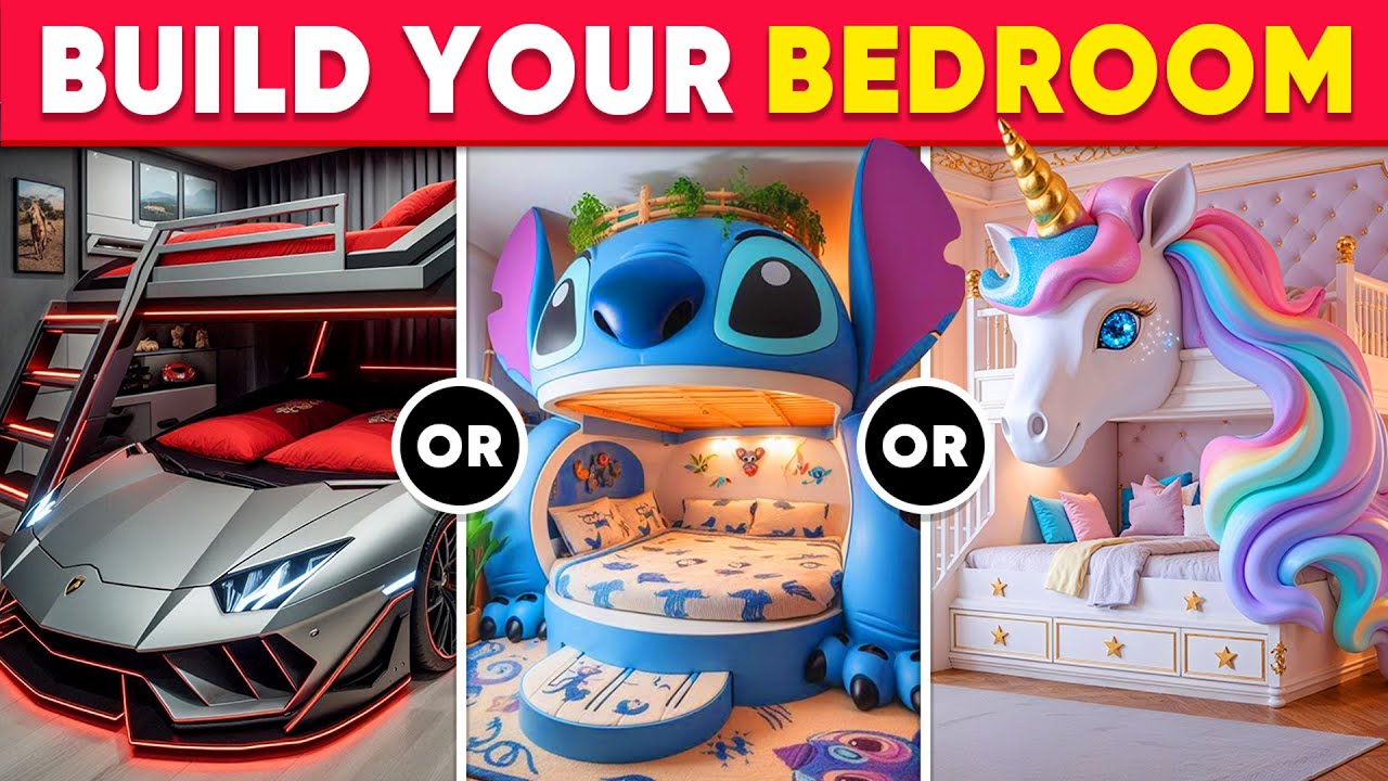 Would You Rather...? Build Your Fantasy House 🏡🤑🎠🌈 Daily Quiz