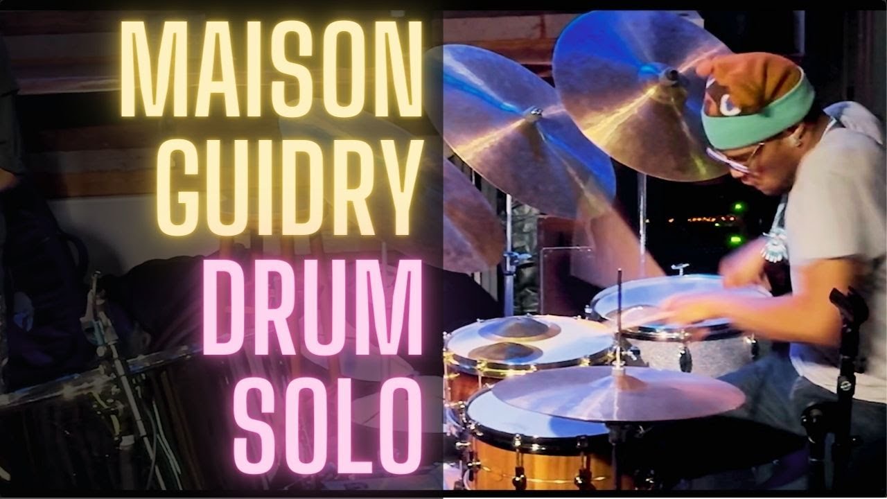 Maison Guidry open drum solo with Jonathan Scales Fourchestra
