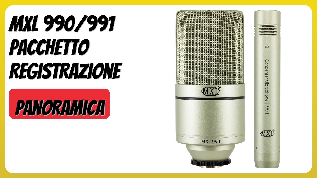 RECENSIONE (2026) : MXL 990/991 Pacchetto Registrazione. DETTAGLI