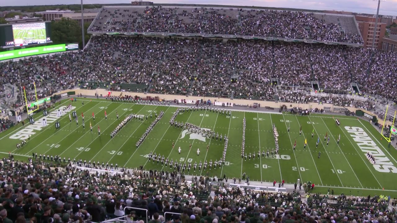 Spartan Marching Band: Pregame | 9.6.2025 - MSU vs. Boston College