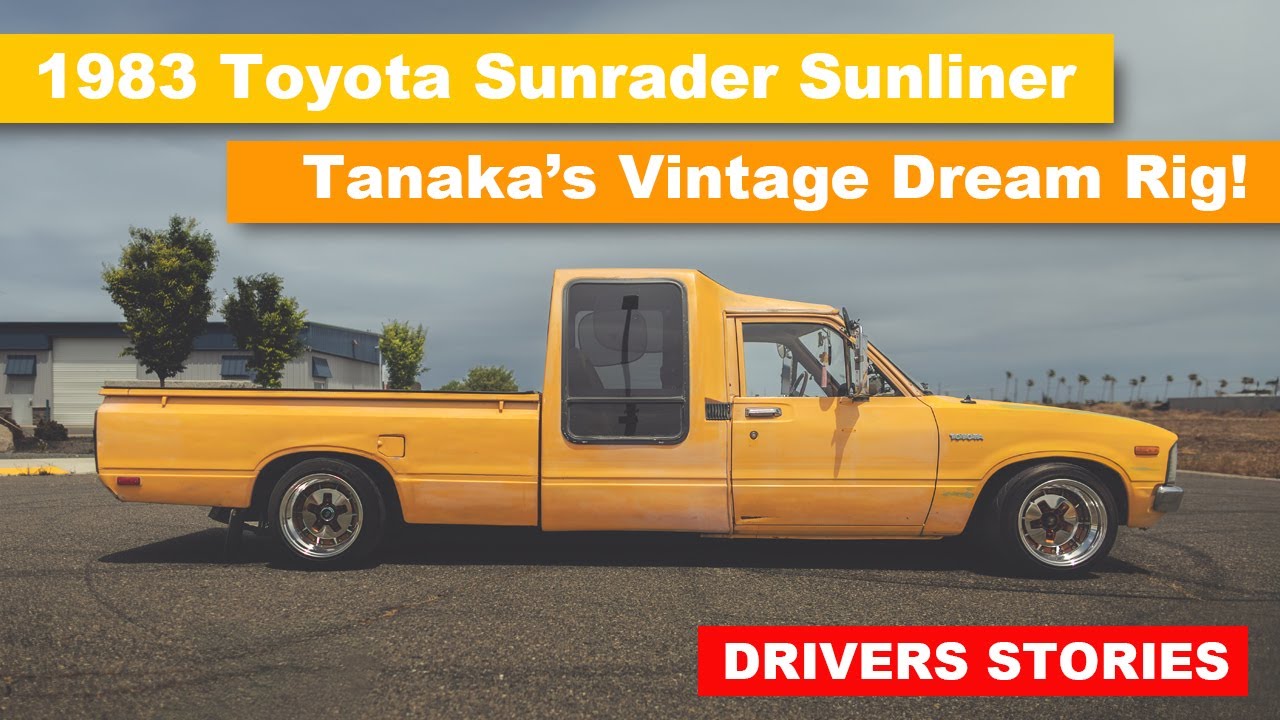 Tanaka's dream Vintage truck 1983 Toyota Sunradar Sunliner story