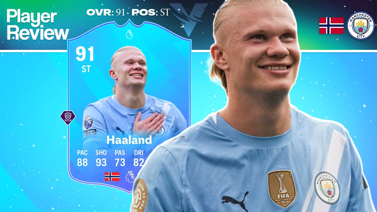 91 EPL POTM ОБЗОР ИГРОКА ЭРЛИНГА ХОЛАНДА l FC26 ULTIMATE TEAM