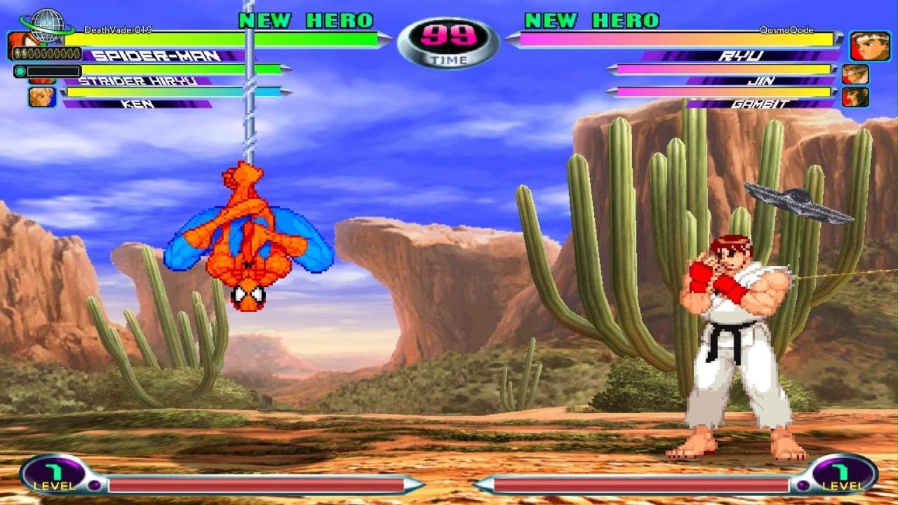 Mvc2 Gameplay, Casual Matches