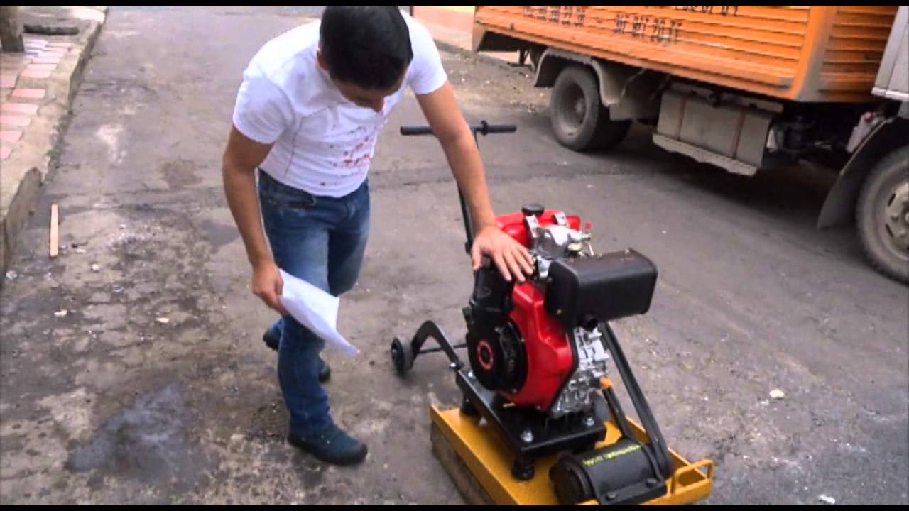 Instrucciones de Operación Placa Vibratoria