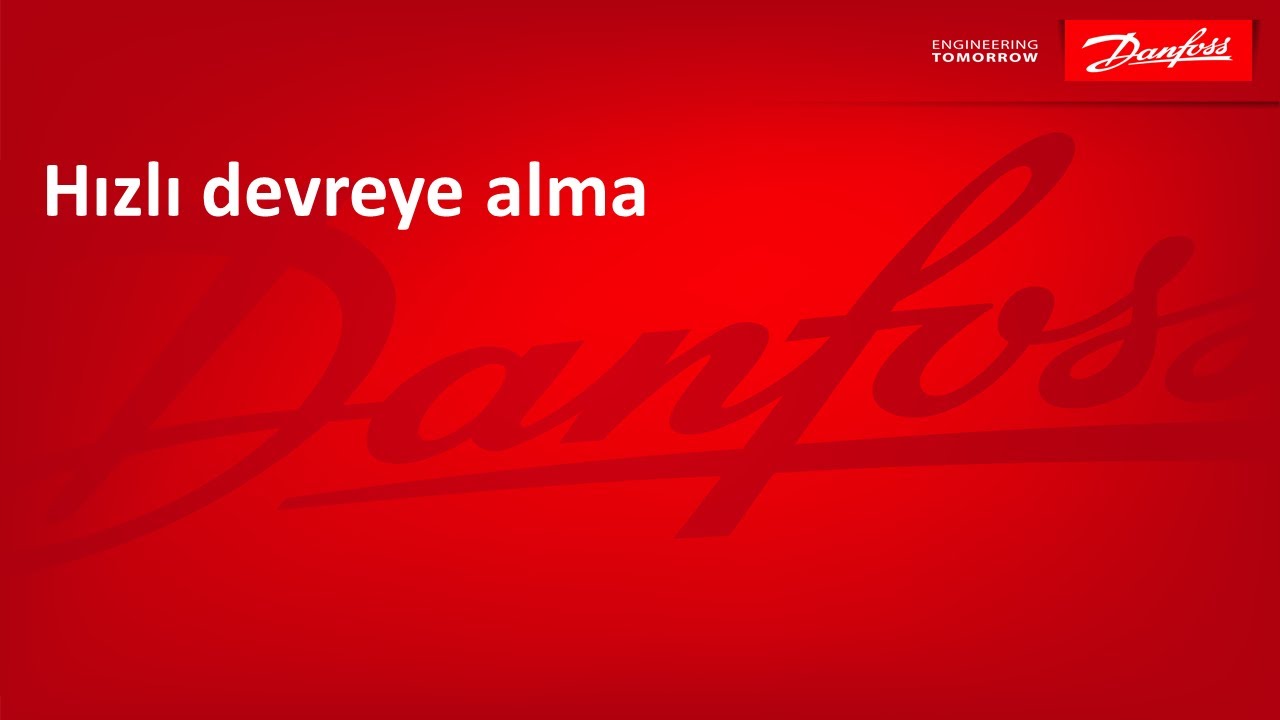 #VLT #FC102-#FC202-#FC302-#FC280-#FC51-#FC101 #Hızlı# Devreye Alma ? (#İleri-#Geri)