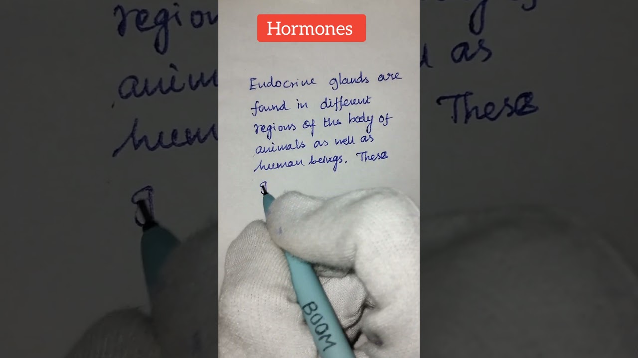 Hormones |  plants and animal Hormones class 10 