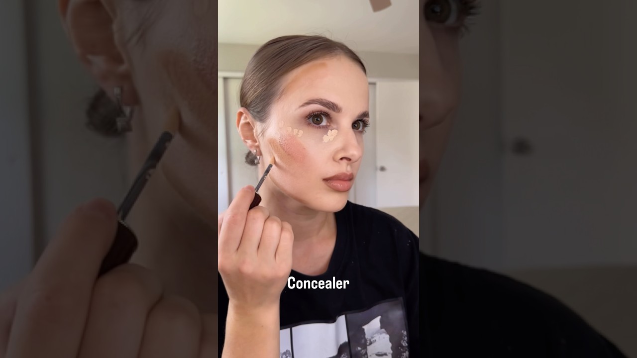 Best hack for flawless finish #hack #beautyhacks #makeup #beauty #makeupaddict #secret #flawless