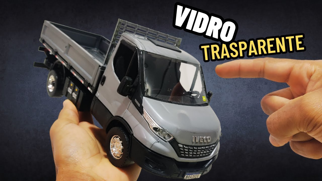 COMO FAZER VIDROS TRANSPARENTES PARA #MINIATURAS