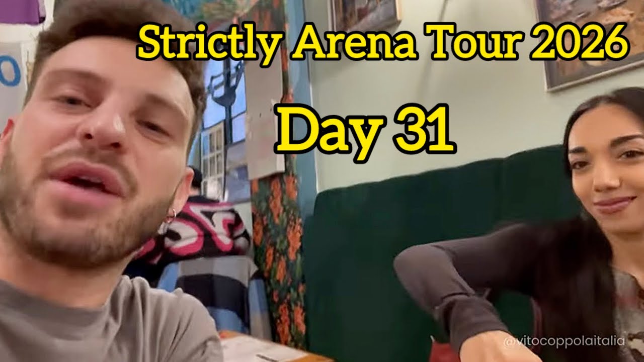 Strictly Arena Tour 2026 VLOG - day 31/ Vito Coppola